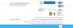 Cochin Shipyard Limited Recruitment 2024 Apply Now कोचीन शिपयार्ड लिमिटेड भर्ती